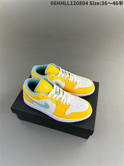 women air jordan 1 shoes H 2023-10-26-463